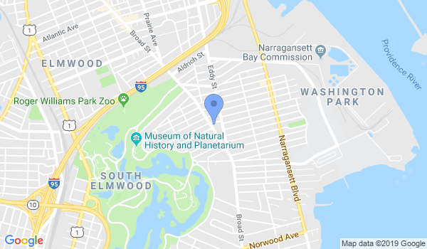 International Karate School location Map
