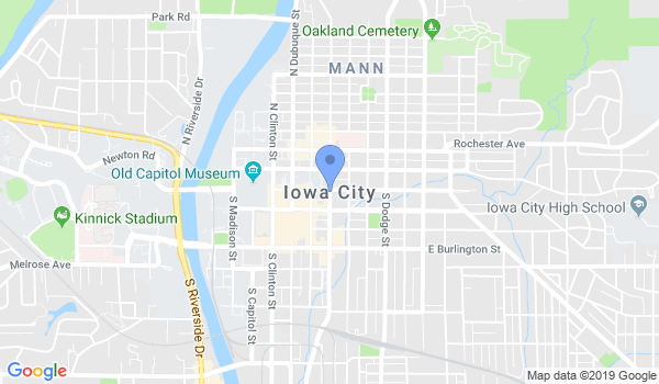 Iowa Hapkido location Map