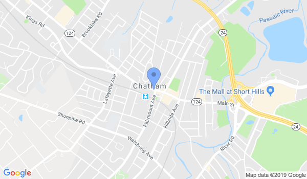 Isshinryu Karate of Madison and Bernardsville location Map