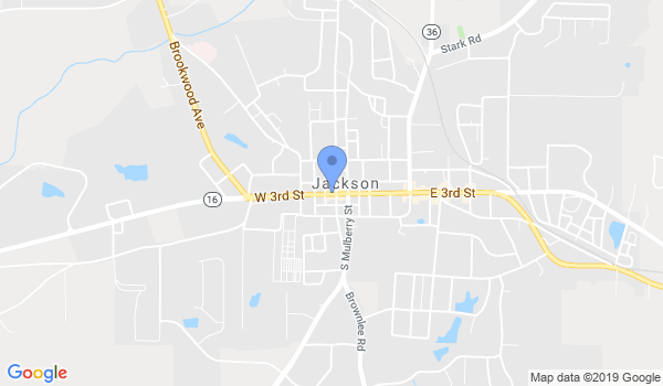 Jackson Karate Academy location Map