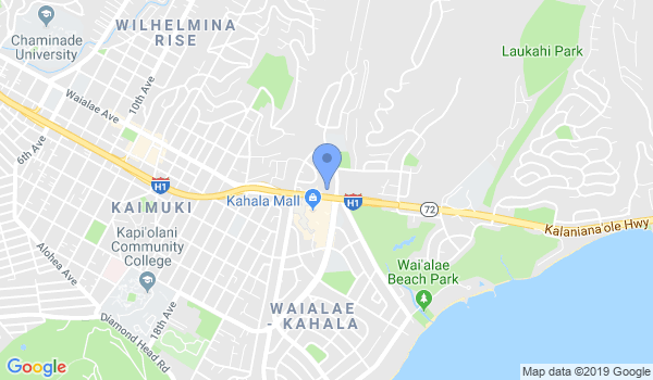 Japan Karate Assn Hawaii location Map