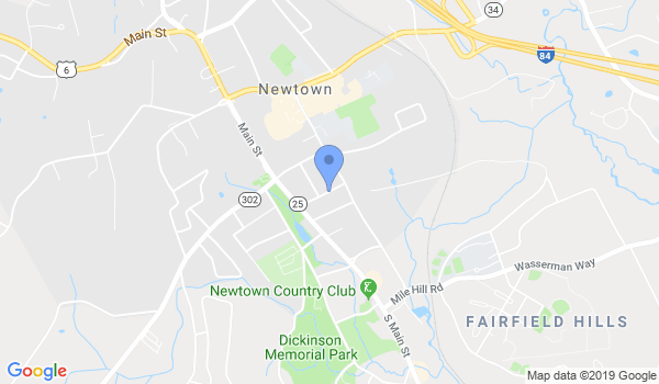 Japan Karate Assn of Newtown location Map