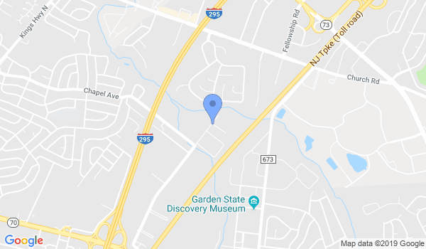 Daddis Training Centers/ Cherry Hill, NJ Jersey Mixed Martial Arts Academy location Map