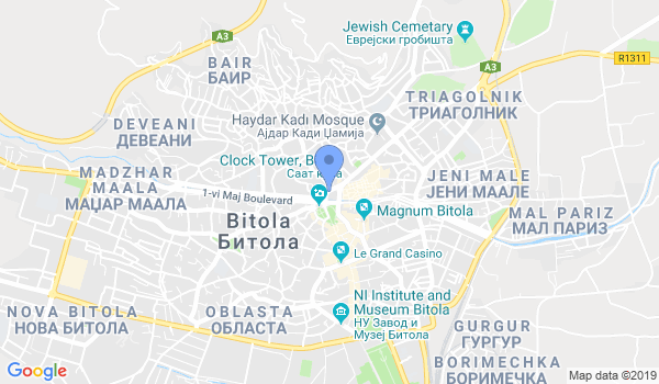 Jikkan Dojo location Map