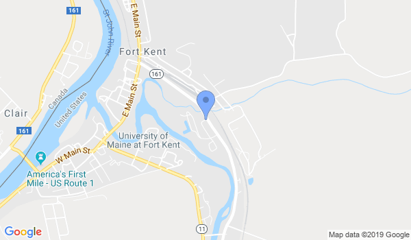 Jim Robinson Karate School location Map
