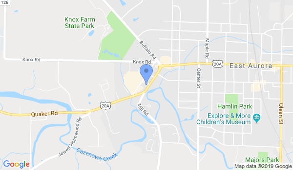Jim Rzepka's Family Karate Center location Map