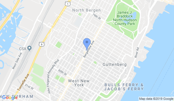 Jiu Jitsu Family Training Center location Map