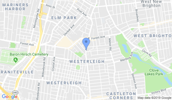 Jka Karate of Staten Island location Map