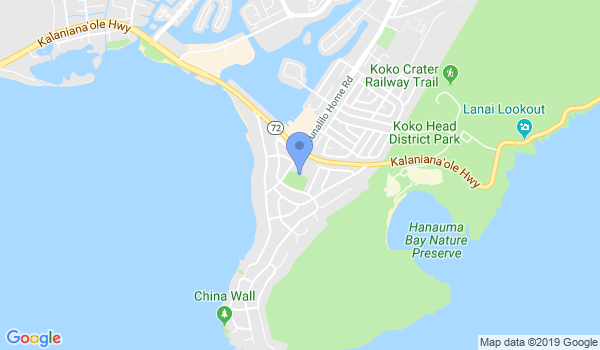 Kachi Karate Hawaii - Koko Head Elementary School location Map