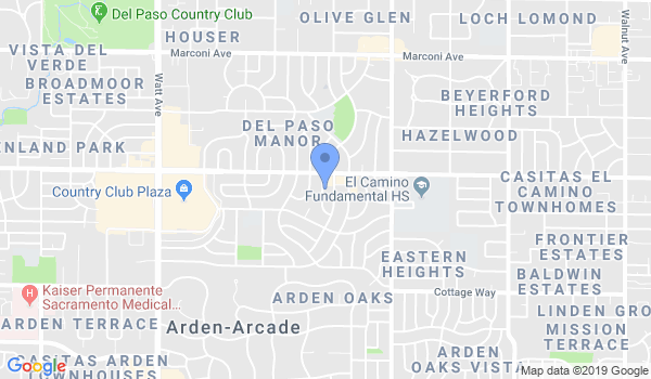 Kali School of Sacramento location Map