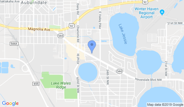 Karate Masters Studio location Map