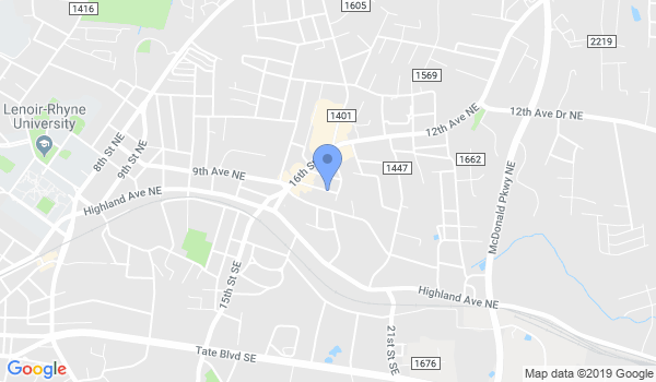 Reid and Lail Karate School of Oyama location Map