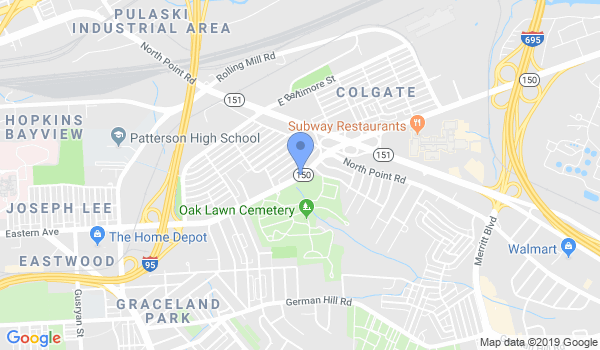 Karate Self Defense Inc location Map