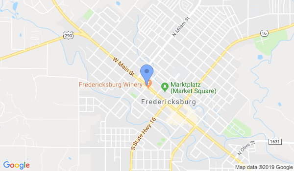 Texas Karate Shop location Map