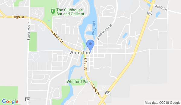 Karate Shop location Map