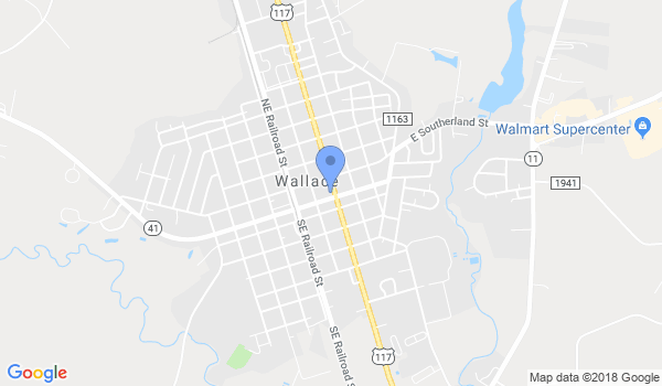 Karate Studio of Wallace location Map