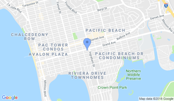 Kenyon's Karate location Map