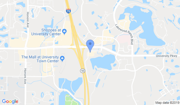 Kids Martial Arts Sarasota Florida location Map