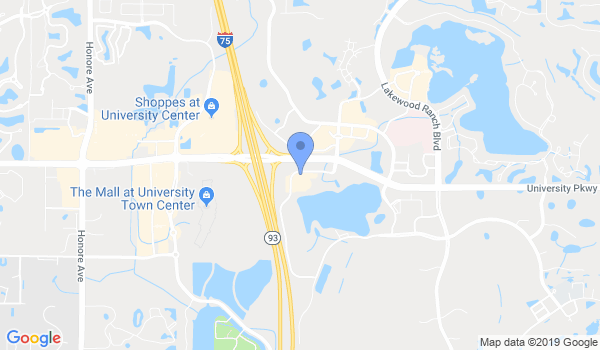Kids Martial Arts Lakewood Ranch Florida location Map