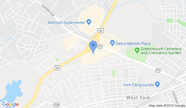 Kim's Karate West location Map