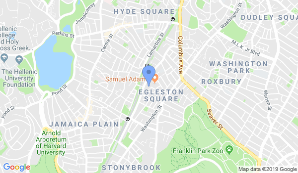 Kim's Tae Kwon Do Boston location Map