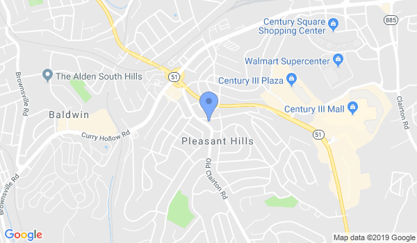 Kinder Karate® Pittsburgh location Map