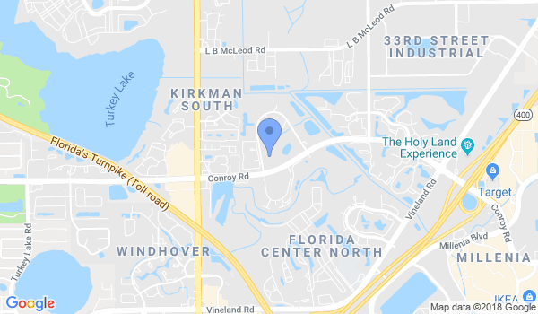 Kodokai Aikido of Orlando location Map