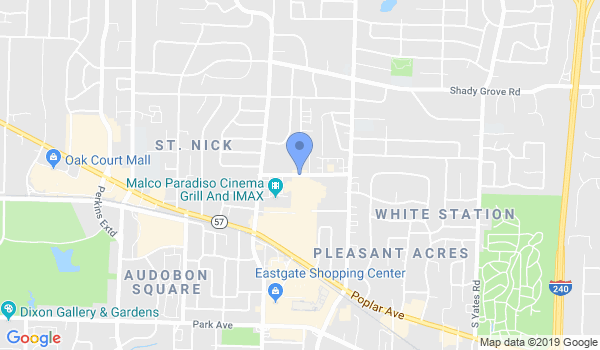 Krav Maga Desoto of Memphis location Map