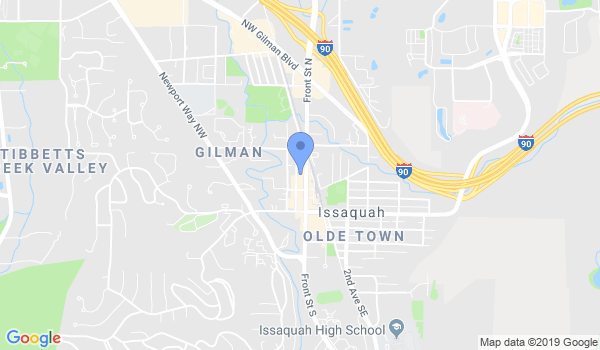 Kung Fu Club of Issaquah location Map