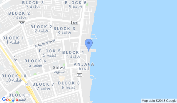 Kuwait Kendo Dojo location Map