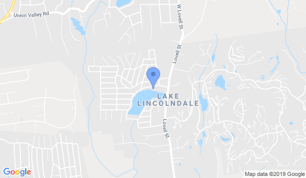 Lake Lincolndale Martial Arts location Map