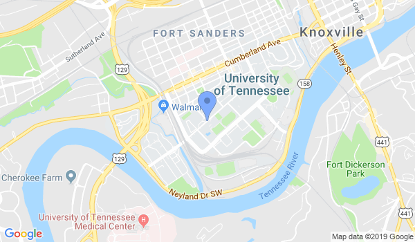 Lance England Martial Arts at The Univeristy of Tennessee location Map
