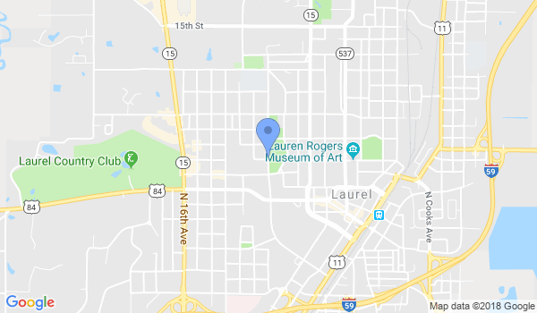 Laurel Karate-do location Map