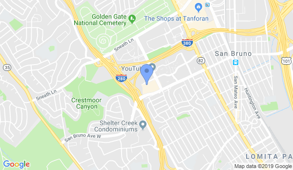 Lawler's Tae Kwon Do location Map