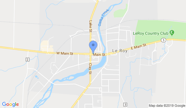 Le Roy Karate & Self Defense Center location Map