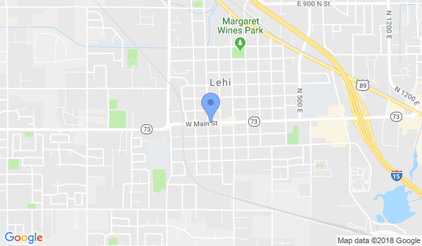 Lehi Judo Club location Map