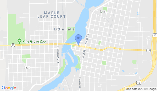 Little Falls Taekwondo location Map