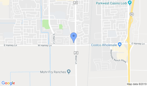 Lodi Family Karate Ctr location Map