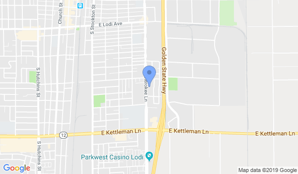 Lodi Karate Academy location Map