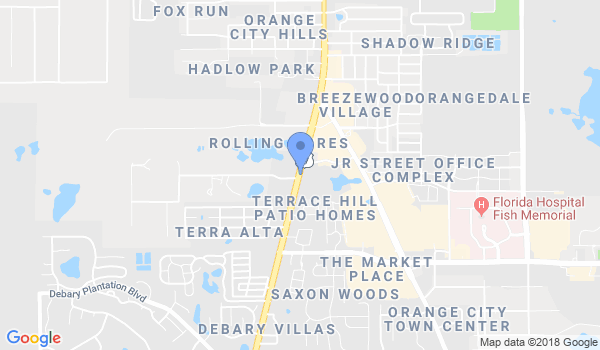 The Academy of Mixed Martial Arts - Orange City location Map