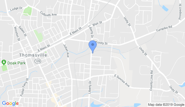Macon's Martial Arts - Thomasville location Map