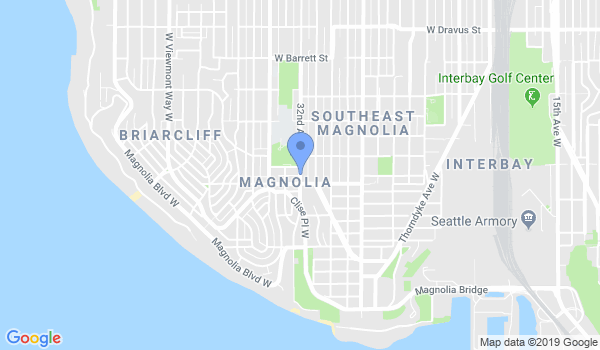 Magnolia Karate Academy location Map