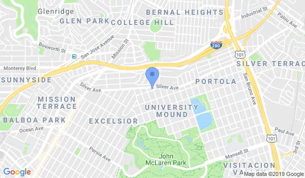 Manuel's Renshinkan Karate location Map