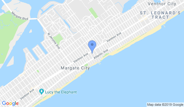 Margate Karate Academy location Map