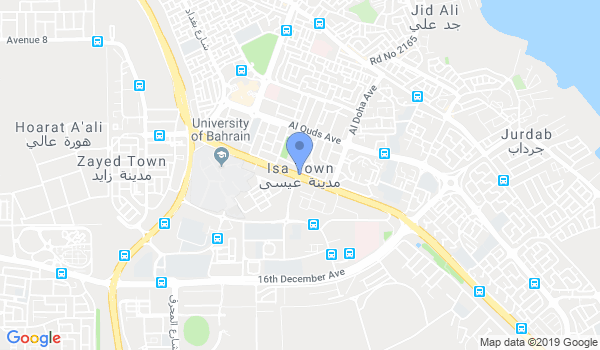 Martial Arts Center Bahrain location Map