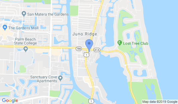 Martial Arts of the Palm Beaches location Map