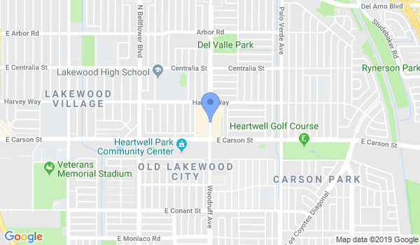 Martial Arts Training Alliance of Lakewood location Map