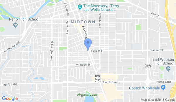 Martial Arts on the Move location Map