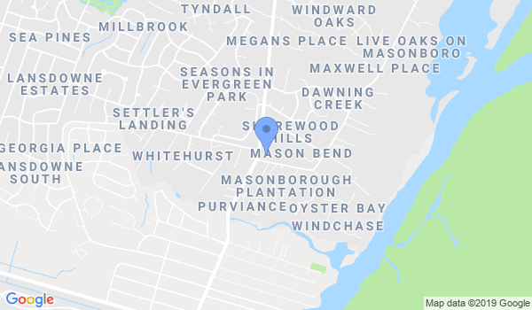 Masonboro Karate Academy location Map