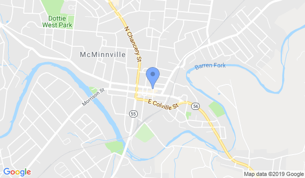 McMinnville Jiu-Jitsu Academy location Map